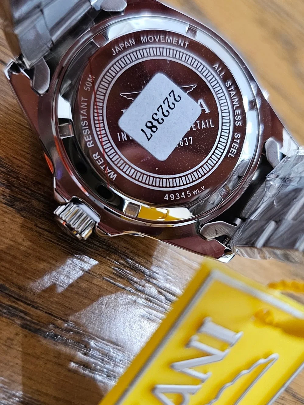 Invicta Specialty Rowan Stainless Steel Dive Watch Unisex 40mm